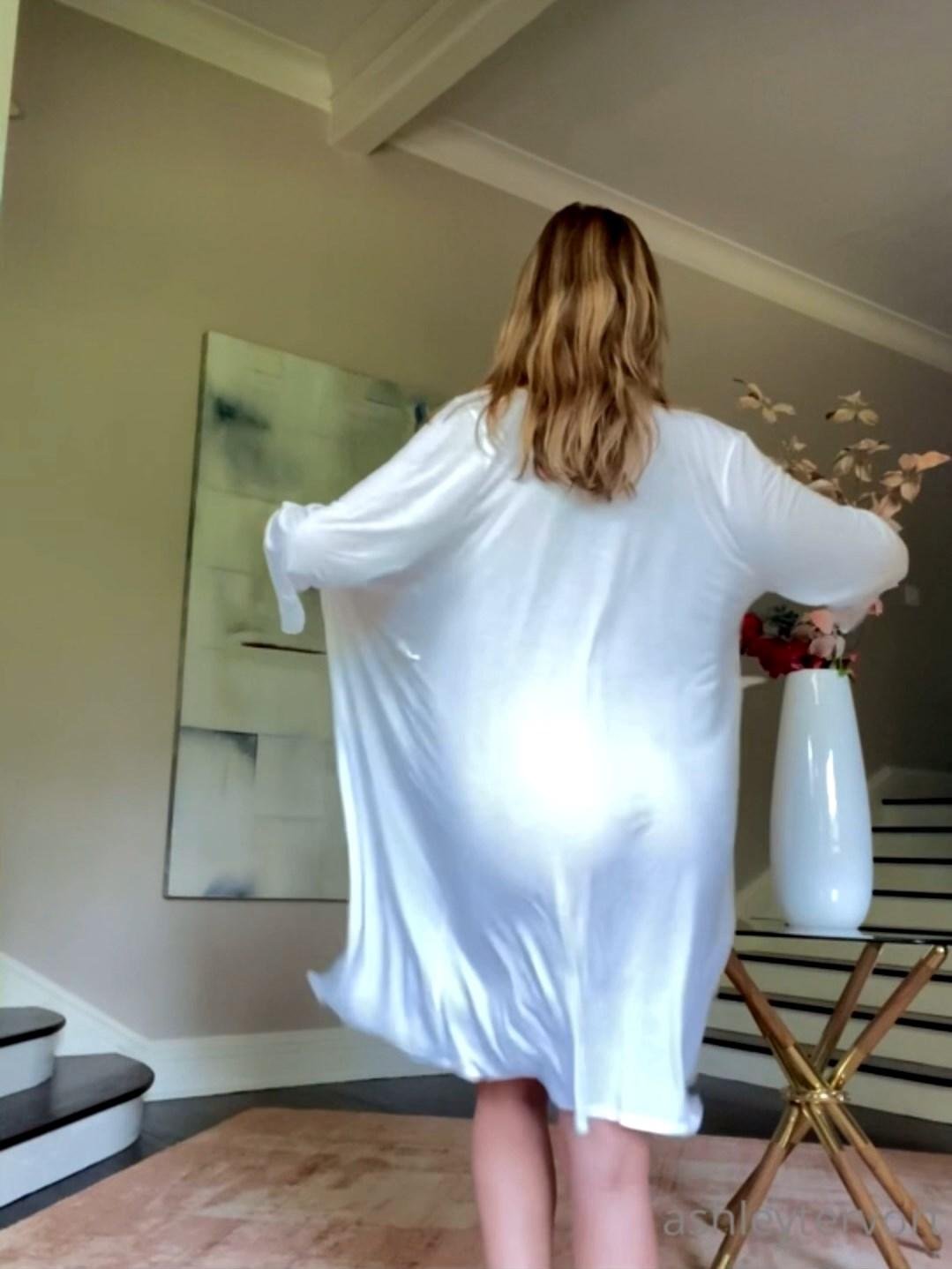 ashley tervort nude robe strip onlyfans video leaked KZGOFI