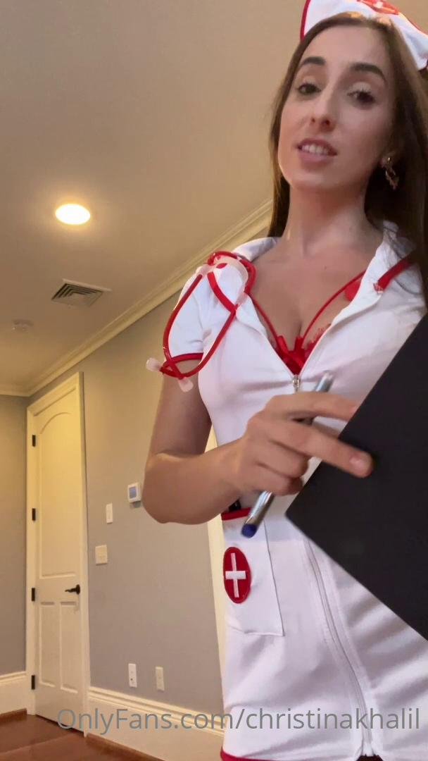 christina khalil naughty nurse ppv onlyfans video leaked WESDEF
